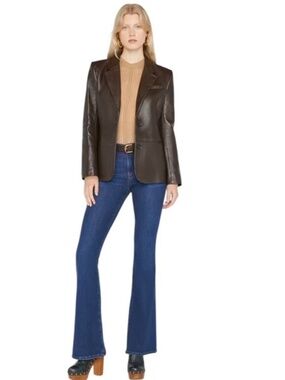 FRAME le one flare jeans in hanbury size 2/27